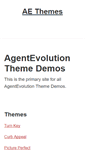 Mobile Screenshot of aethemes.com