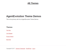 Tablet Screenshot of aethemes.com